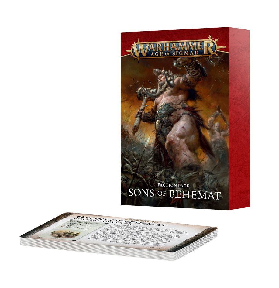 FACTION PACK SONS OF BEHEMAT (ENG)