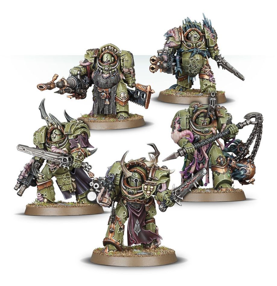 DEATH GUARD BLIGHTLORD TERMINATORS
