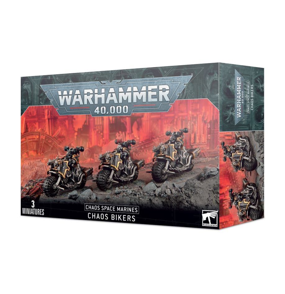 CHAOS SPACE MARINES CHAOS BIKERS