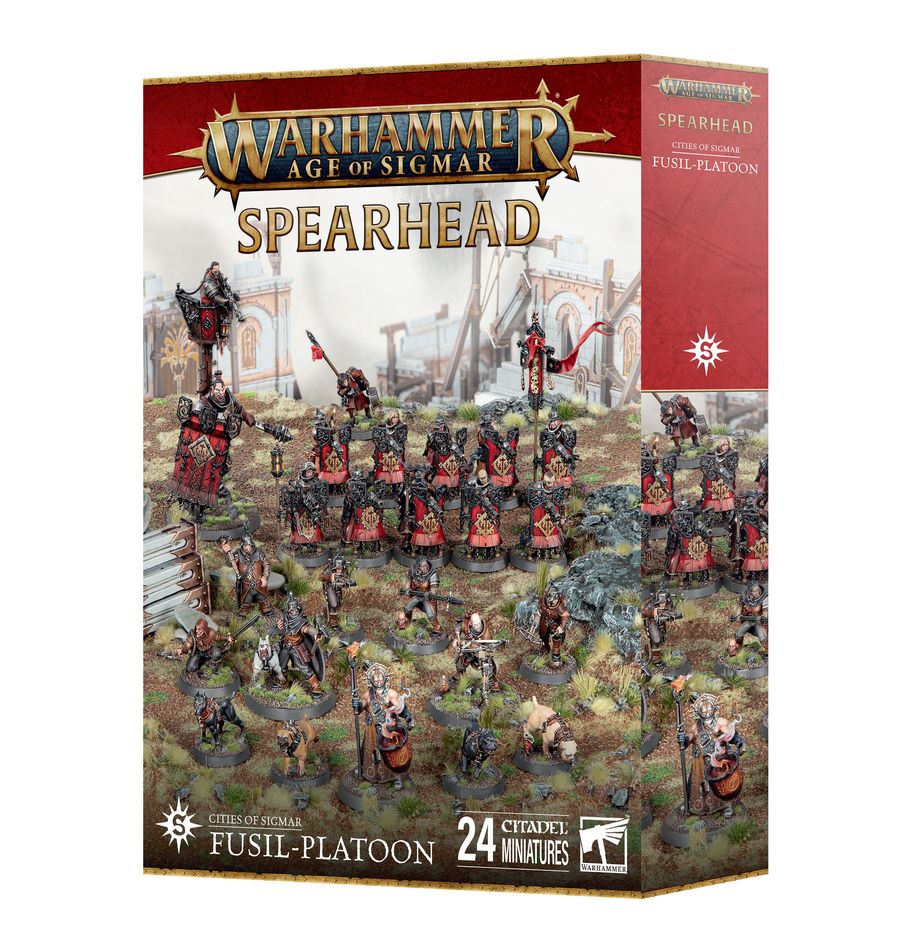 SPEARHEAD:CITIES OF SIGMAR FUSIL-PLATOON