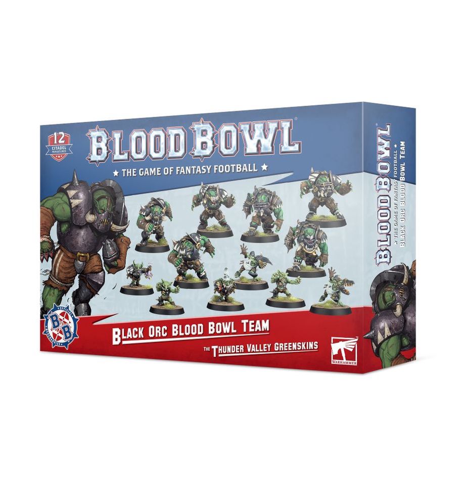 BLOOD BOWL BLACK ORC TEAM