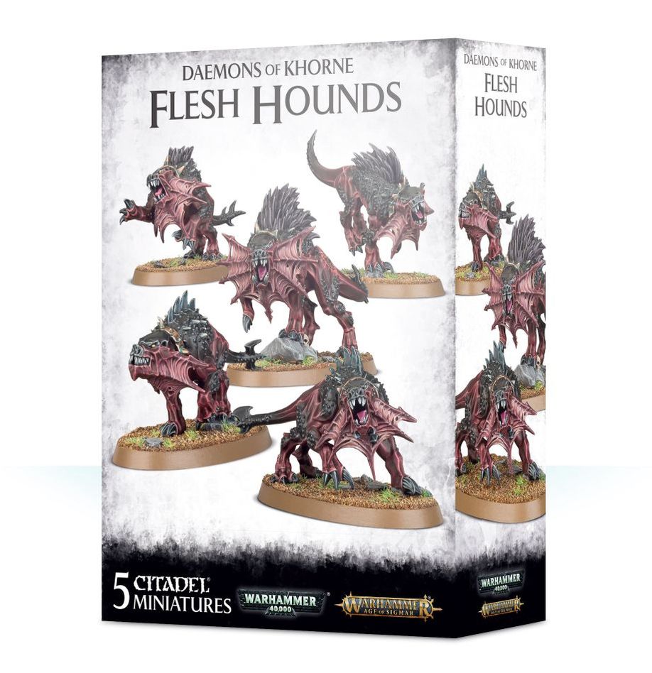 BLADES OF KHORNE FLESH HOUNDS