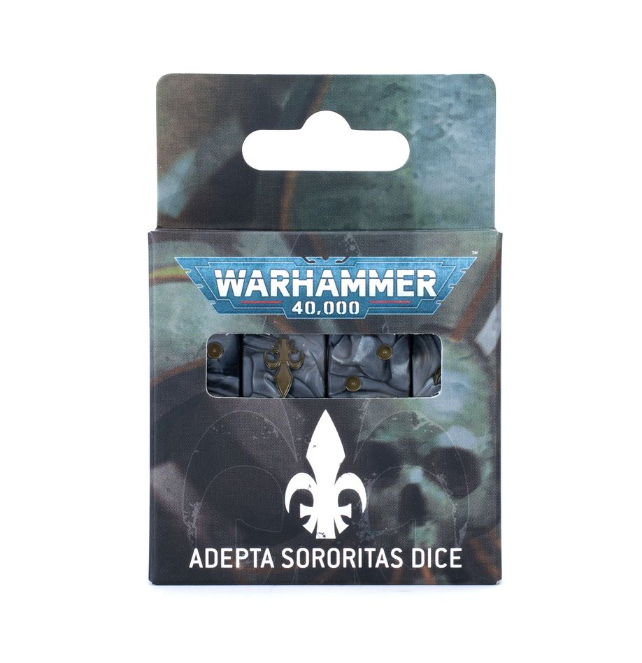 WARHAMMER 40K ADEPTA SORORITAS DICE