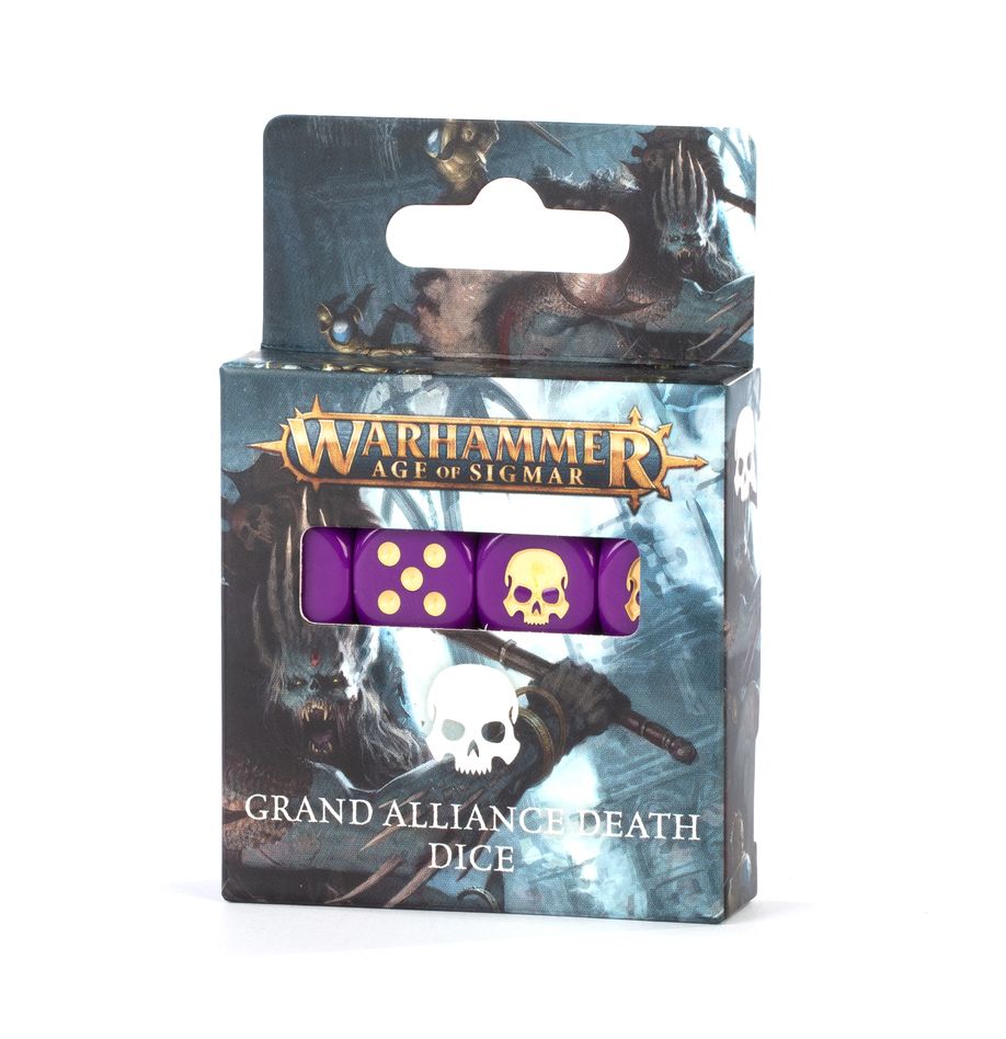 AGE OF SIGMAR GRAND ALLIANCE DEATH DICE
