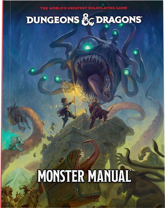 Dungeons & Dragons RPG: Monster Manual Hard Cover (2025)