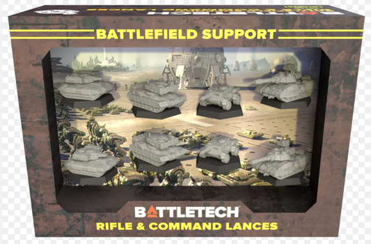 BattleTech: Mercenaries ForcePack - Battlefield Support Rifle & Command Lances