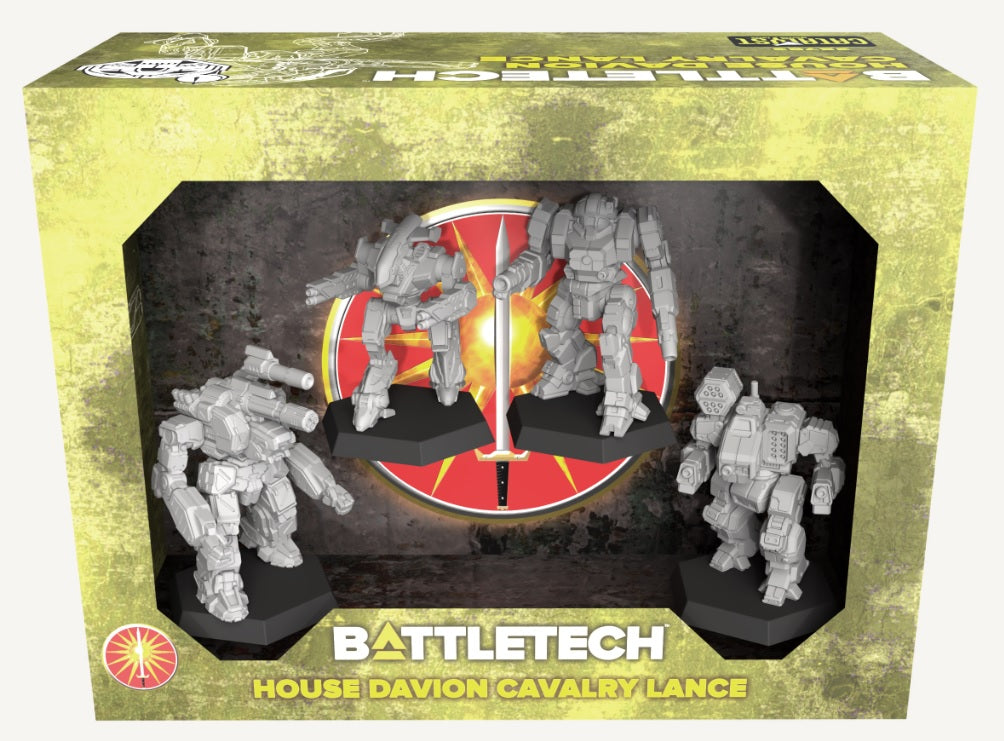 BattleTech: Miniature ForcePack - House Davion Cavalry Lance