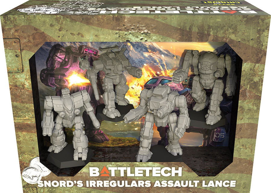 BattleTech: Miniature ForcePack - Snords Irregulars Assault Lance