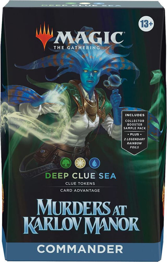 Murders at Karlov Manor Commander Deck - Deep Clue Sea - Commander: Murders at Karlov Manor (MKC)