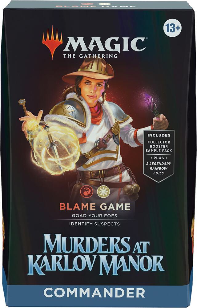 Murders at Karlov Manor Commander Deck - Blame Game - Commander: Murders at Karlov Manor (MKC)