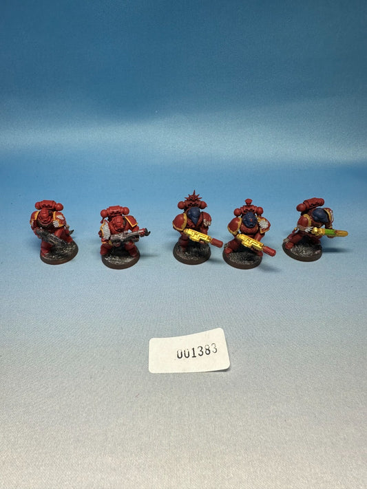 Warhammer 40k Space Marines Blood Angels Death Company Painted OOP 1383