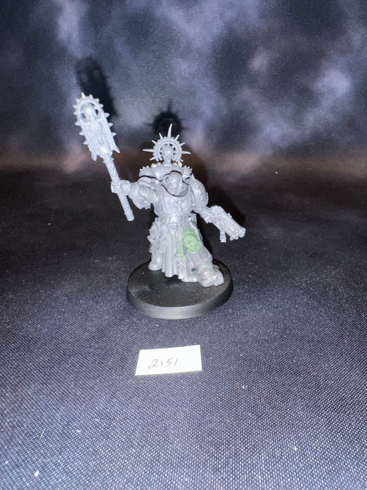 Games Workshop Warhammer 40,000 Space Marines: Primaris Chaplain Unpainted 2151