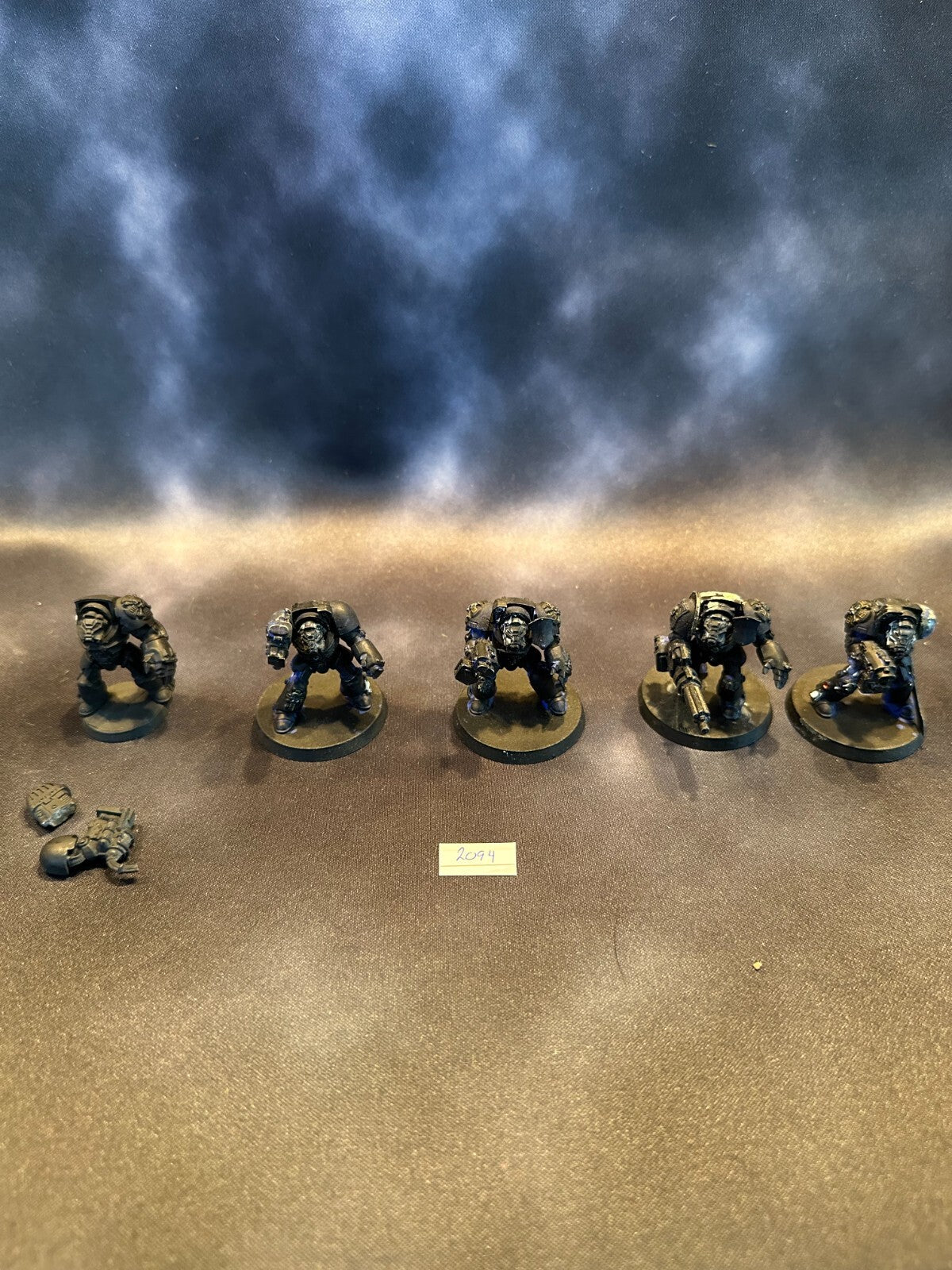 Warhammer 40K Space Marine Terminator Squad 1st Born Primed 2094