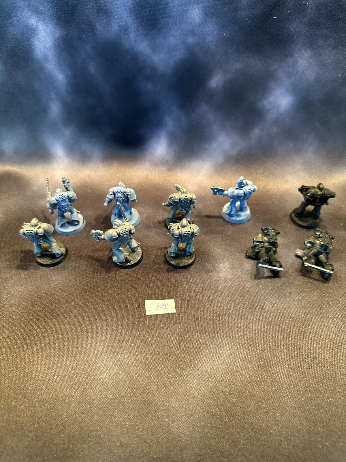 Space Marines 1st Born Intercessors Warhammer 40k Partially Painted 2092