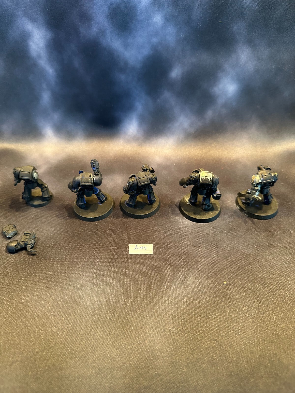 Warhammer 40K Space Marine Terminator Squad 1st Born Primed 2094