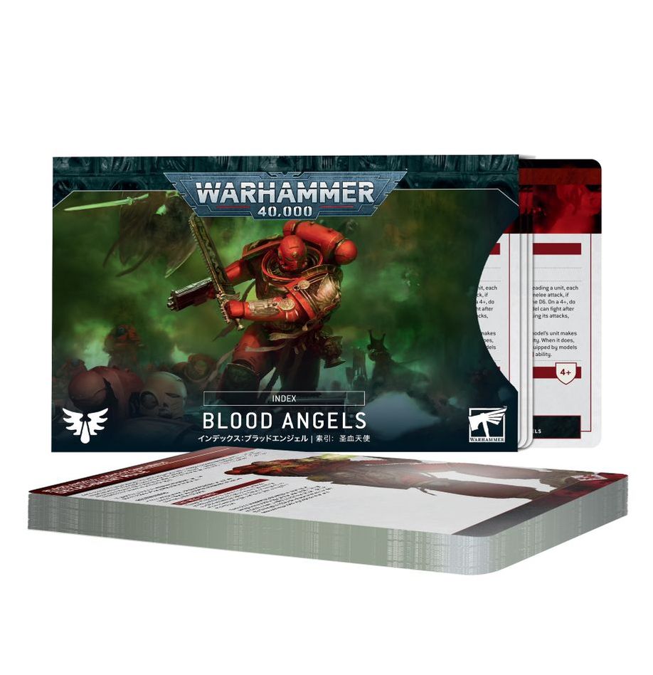 INDEX CARDS: BLOOD ANGELS (ENG)