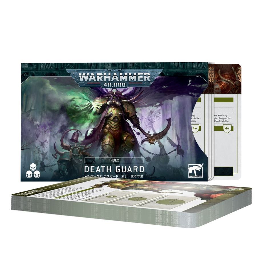 INDEX CARDS DEATH GUARD (ENG)