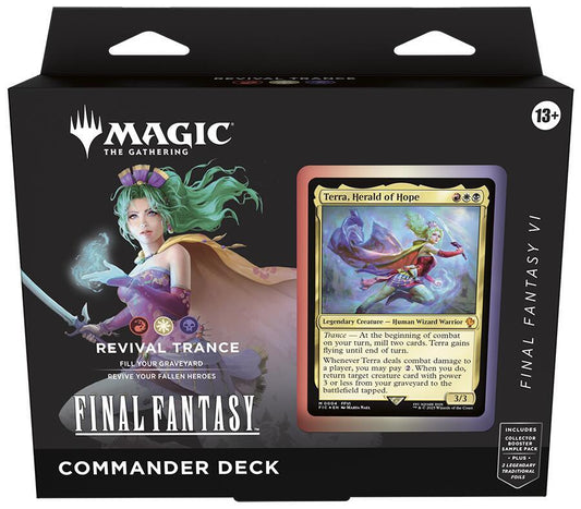 FINAL FANTASY Commander Deck - FINAL FANTASY VI Revival Trance - Commander: FINAL FANTASY (FIC)
