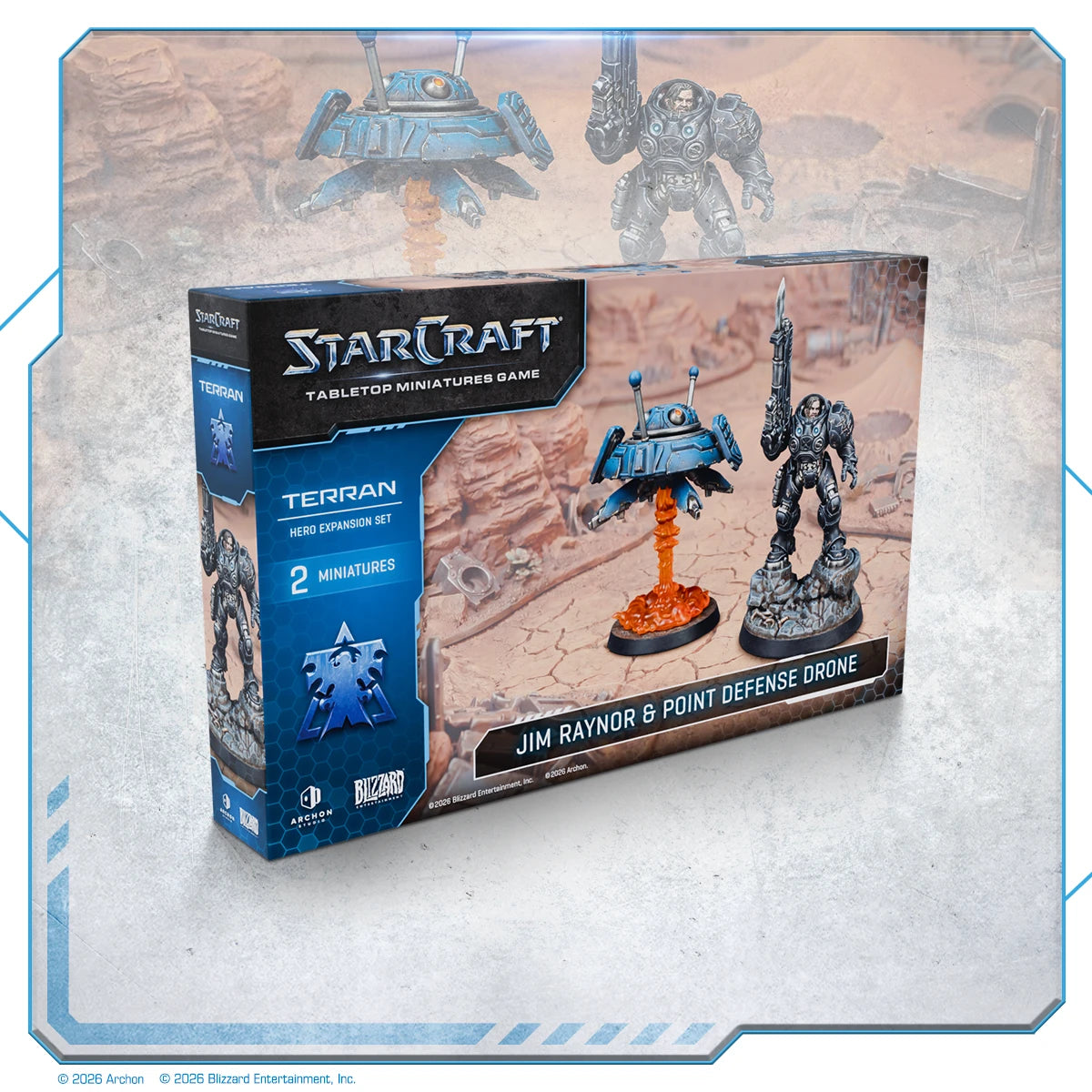 [PREORDER] StarCraft® Jim Raynor & Point Defense Drone Hero Expansion Set