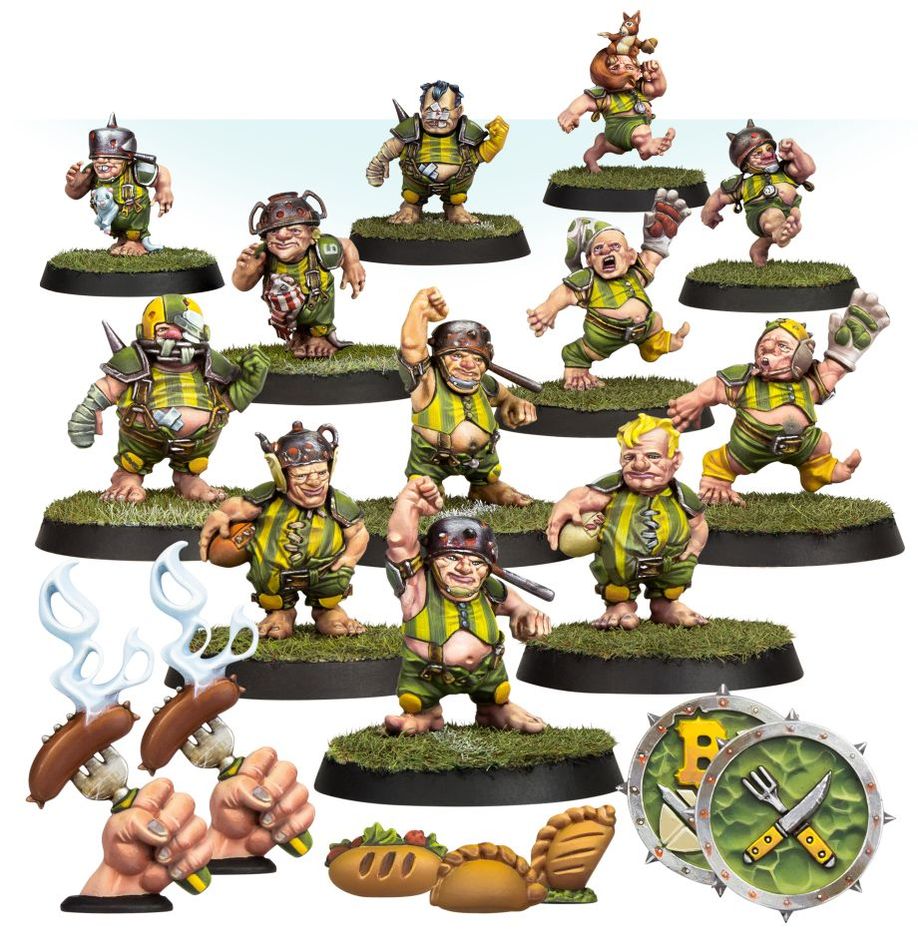 BLOOD BOWL: HALFLING TEAM