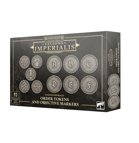 Legions Imperialis: Order Tokens and Objective Markers