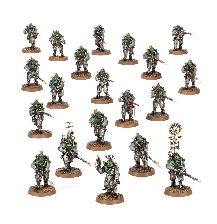 Warhammer Legions Imperalis : Solar Auxilia Battle Group (Coffret Epic) - 160 Figurines Pour Armée De Science-fiction - 3