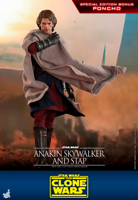 Anakin Skywalker and STAP (Special Edition) Sixth Scale Collectible Set - Star Wars: The Clone Wars (Hot Toys)